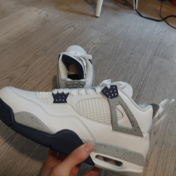 Jordan 4 Midnight Navy Size 10 Deadstock - Picture 4 of 7